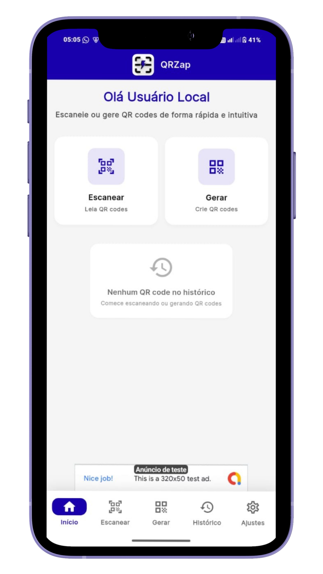 QRZap App Preview
